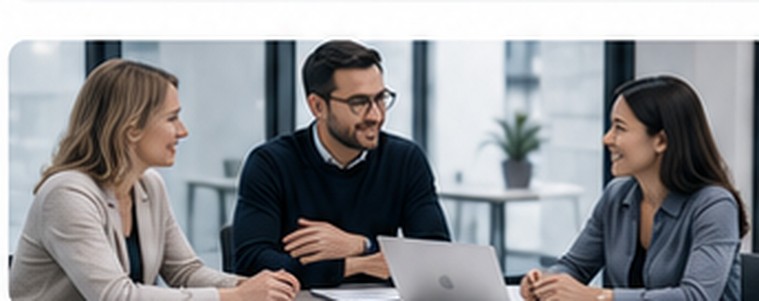 Hiring discussion between technology professionals